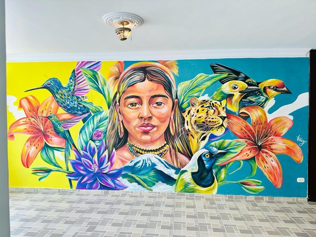 Hostel Brisas Del Nevado Ибаге Экстерьер фото